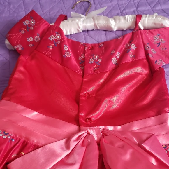 DISNEY, STORE, girl's dress, red color for birthday party, long - Picture 8 of 8